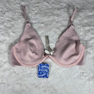 Intimately Free People Mooncake Underwire Bra Mauve Pink OB975193 34C New